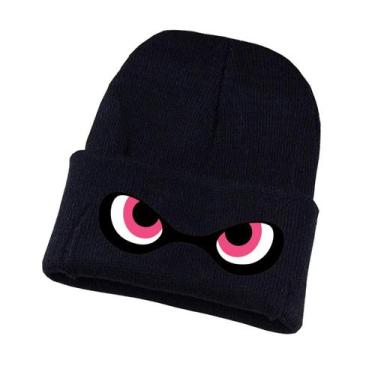 Imagem de Chapéu de malha Splatoons Anime Winter Beanie Soft Material - Yiweisai
