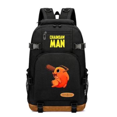 Imagem de Mochila escolar Anime Chainsaws Mans Oxford para crianças - yiweisai