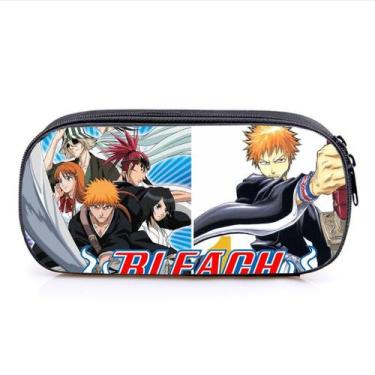 Imagem de Estojo de lápis Bleachs Bolsa de lápis de anime de dupla camada - yiwe
