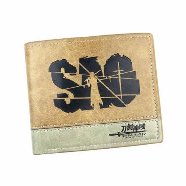 Imagem de Carteira Anime Characters Slim BiFold Carteira 12x10x2cm - Yiweisai