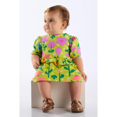 Imagem de Vestido Floral em Cotton para Bebê Up Baby-Feminino