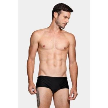 Imagem de Sunga Aramis Básica Detalhe Refletivo Preto-Masculino