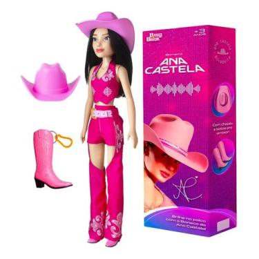 Imagem de Boneca Ana Castela Boiadeira Articulada 55cm - Baby Brink