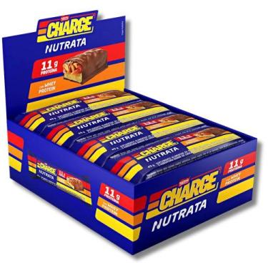 Imagem de Barra De Proteína Charge Nestle Caramelo Amendoim Com Whey 45g Display