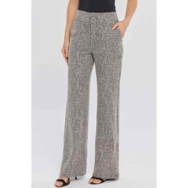 Imagem de Calça PKS Alfaiataria Tweed Elegance Preto-Feminino