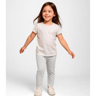 Imagem de Calça Infantil Infinita Cor Bege, 4, Bege