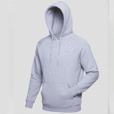 Imagem de Blusa Moletom Speedo Slim Basico Masculino Cinza-Masculino