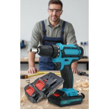 Imagem de Furadeira Parafusadeira 24V Max 2 Baterias 10000mAh - Congratulations 