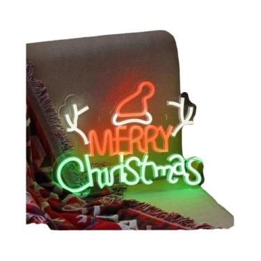 Imagem de Letreiro De Neon LED Personalizável Para Interiores: Ideal Para Natal,