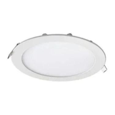 Imagem de Painel Led Slim Embutir Redondo Blumenau 24w 6500k Branco Frio - BLUME