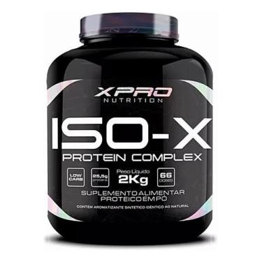 Imagem de Iso-x Whey Protein Complex 2kg Xpro Nutrition Sabor Morango - Congratu