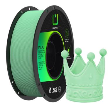 Imagem de Filamento PLA 1.75mm 1kg Matte Fosco Verde Menta Multfila Impressora 3D
