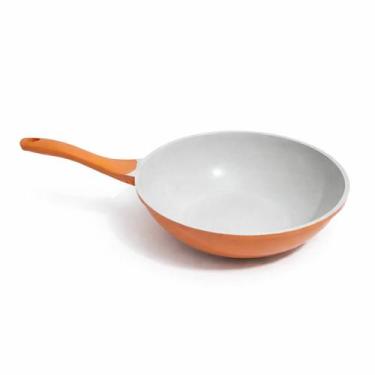 Imagem de Frigideira Wok 30cm com Revestimento Antiaderente Cerâmico - Wari