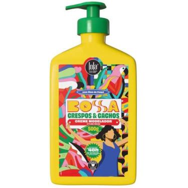 Imagem de Creme Modelador Lola Cosmetics Bossa Crespos e Cachos 500g