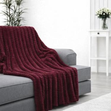 Imagem de Manta Casal Microfibra Soft Toque Aveludado e Suave Macia Coberta Maci