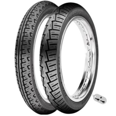 Imagem de Par de Pneu Para Moto Winner 100/90-18 Traseiro e 275-18 Dianteiro Mag