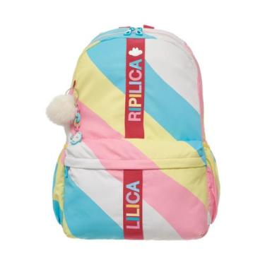 Imagem de Mochila Escolar de Costas Lilica Ripilica Lovit Vibrant - Pacific, Ros