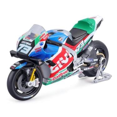 Imagem de Miniatura Moto Honda Rc213v Alex Marquez 2021 1:18 Maisto