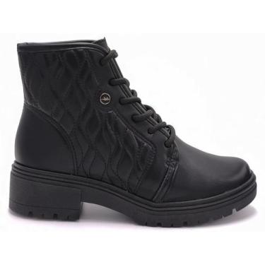 Imagem de Coturno Feminino Cano Curto Dakota D2732, Preto, 36
