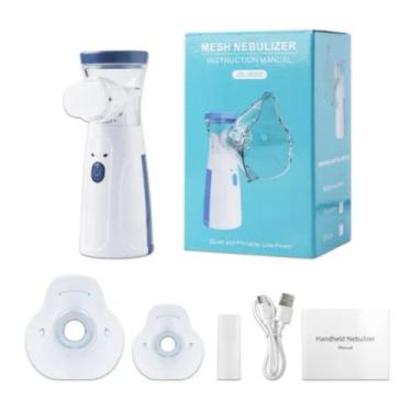 Imagem de Nebulizador Inalador Silencioso Portátil - Mesh