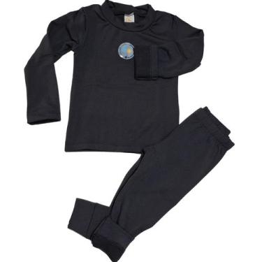 Imagem de Roupa termica infantil conjunto calça e blusa inverno frio neve - MANU