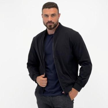 Imagem de Jaqueta Sea Surf Bomber Tactel Masculina, P, Preto