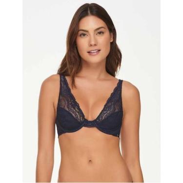 Imagem de Sutiã Push Up Cosmopop Valisere Lingerie - Ref. 24190, Marítimo, 44