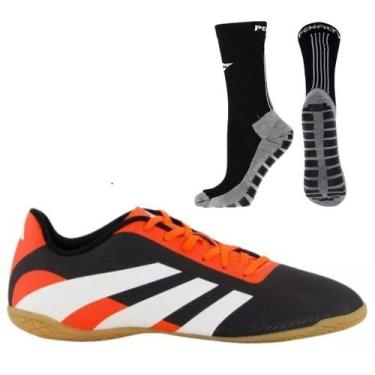 Imagem de Chuteira Futsal Adidas Predator Essentials Artilheira + Meia Antiderra