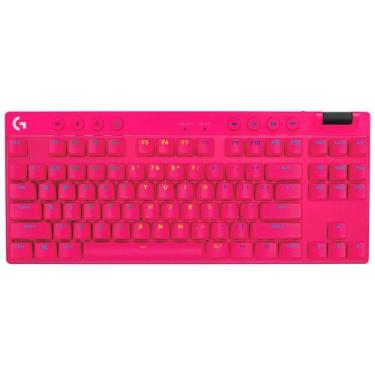 Imagem de Teclado Gamer Logitech G PRO X TKL Lightspeed RGB Mecânico S