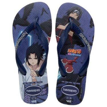Imagem de Chinelo Havaianas Top Naruto - Marinho, 37/38, Marinho