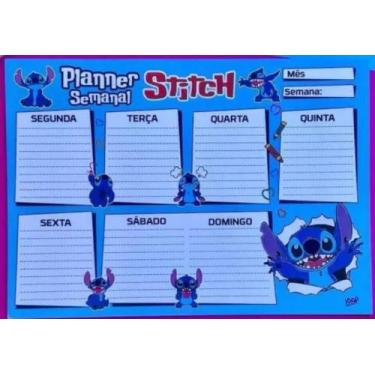 Imagem de Planner de Mesa a4 25 folhas mensal stitch - LOOP, 3