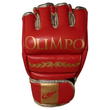 Imagem de Luva De Mma Competição Treino Olimpo Esportes, Vermelho, P