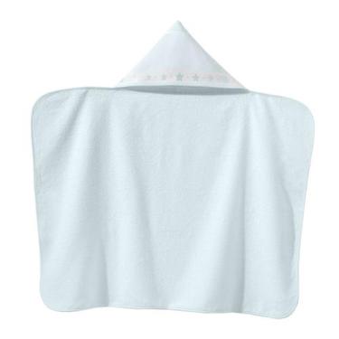 Imagem de Toalha de Banho c/ Capuz Velour Dohler Baby Star p/ Pintar 70x90cm Cor