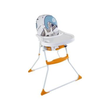 Imagem de Cadeira de Alimentação Galzerano Nick Dino até 23kg para Bebê, Branco,