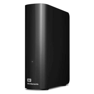 Imagem de HD Externo Western Digital Elements 14TB USB 3.0 - Preto WDBWLG0140HBK