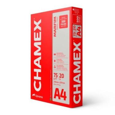 Imagem de Papel sulfite A4 75g Marfim 210x297 com 500 folhas Colors - Chamex