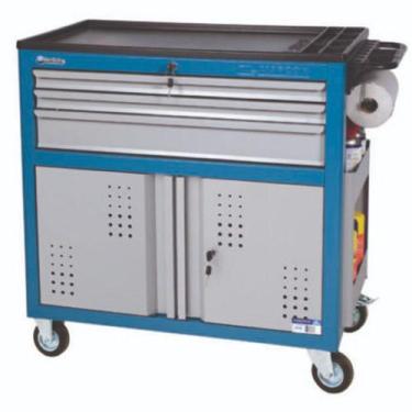 Imagem de Carrinho Para Ferramentas Fechado Com 3 Gavetas 80x45x86cm Marcon CR-5