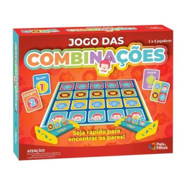 Imagem de Jogo Jogo das Combinações Tabuleiro Pais e Filhos