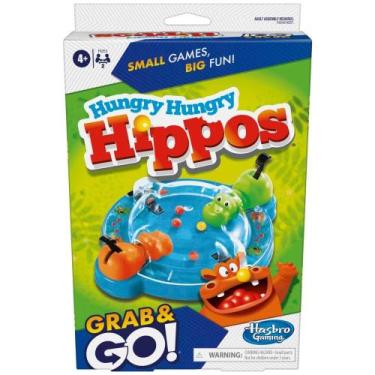 Imagem de Jogo Hipopótamos Comilões Grab and Go - Hasbro