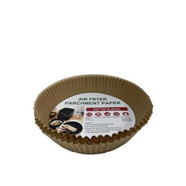Imagem de Forma De Papel Redonda descartavel Para Airfryer 50 formas - Dalla Val