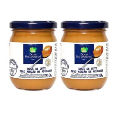 Imagem de Kit 2 Doce de Leite Diet Zero Açúcar 210g São Lourenço
