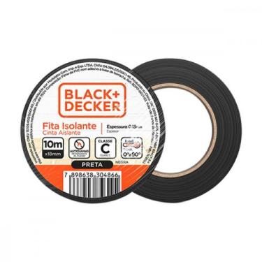 Imagem de Fita Isolante B_D 10Mts - Kit C/10 Unidades - BLACK & DECKER