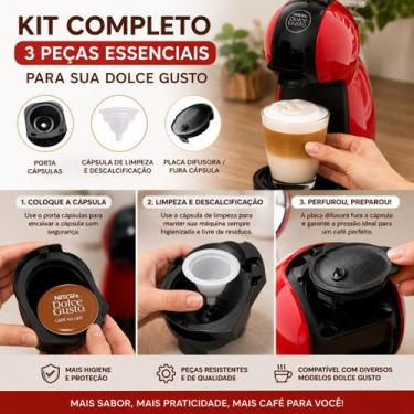 Imagem de Kit Essencial 3 Peças Arno Dolce Gusto: Limpeza, Perfuração e Desempen