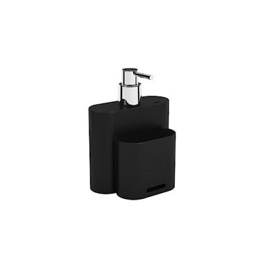 Imagem de Dispenser Flat, 500Ml, Preto, Coza