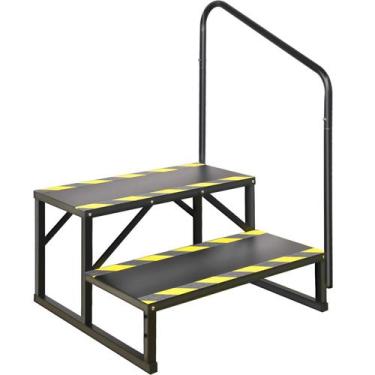 Imagem de Escada Portátil TOCRETOARE RV 2 Degraus com Corrimão