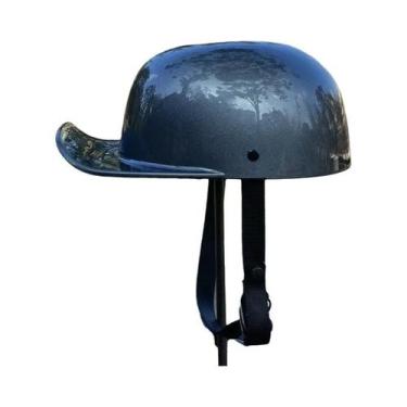 Imagem de Capacete Retro Unissex Para Motocicleta DS, Capacete Aberto Para Harle