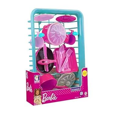 Imagem de Boneca Barbie Cheff Escorredor : na Cozinha Cotiplás