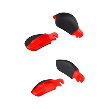 Imagem de Mryok Protetor de nariz de substituição para óculos de sol Oakley Jawbone/Split/Racing Jacket, Vermelho, One Size