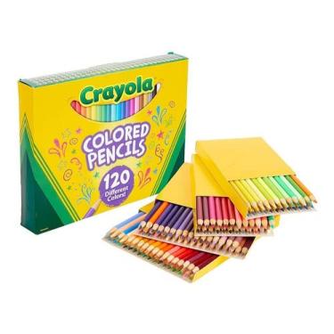 Imagem de Lapis de Cor Crayola 120 cores Original