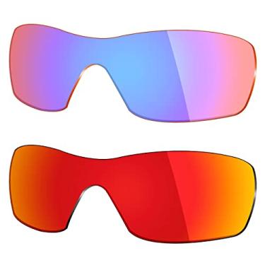 Imagem de 2 pares de lentes polarizadas de substituição da Mryok para óculos de sol Oakley Dart – Opções